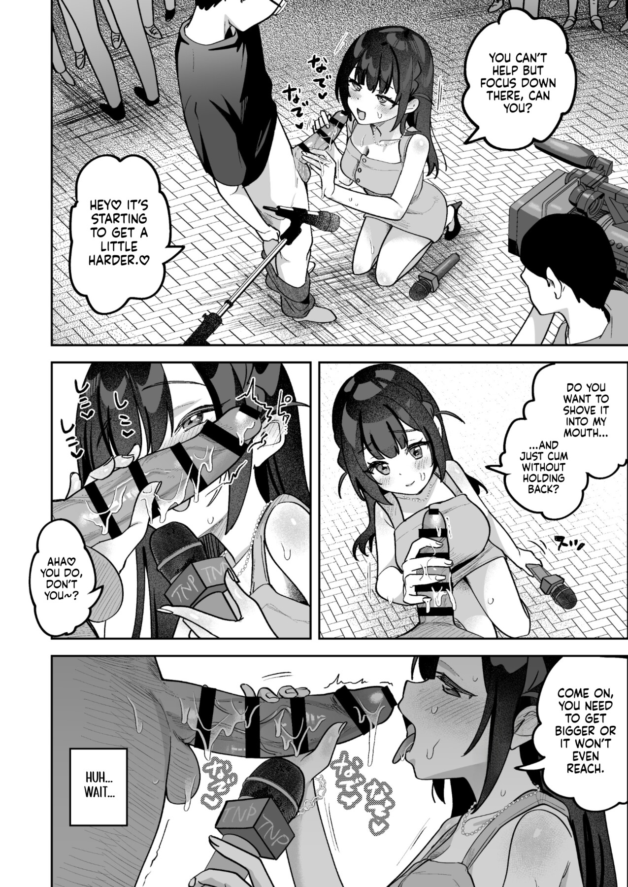 Hentai Manga Comic-Mue-Chan, Penis Gourmet Reporter-Read-39